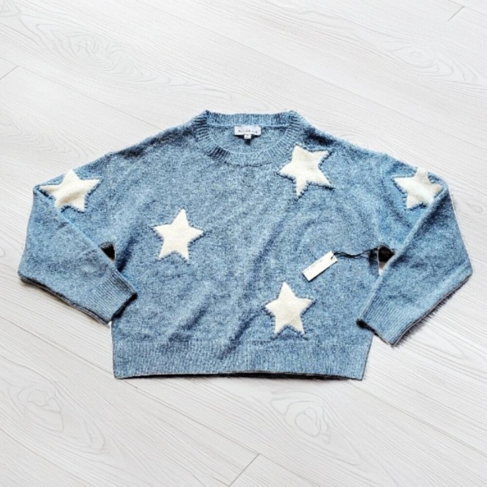 NWT Threaded Leaf Star Sweater Size XL